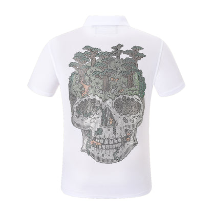 New-PHILIPP 9013 skull Diamond Polo