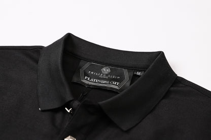 New-PHILIPP Skull Diamond Polo