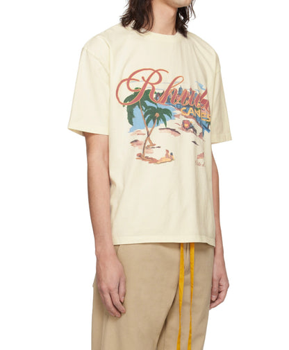 New-RHUDE Summer coconut beach T-shirt