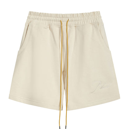 New-RHUDE 4-color embroidered shorts