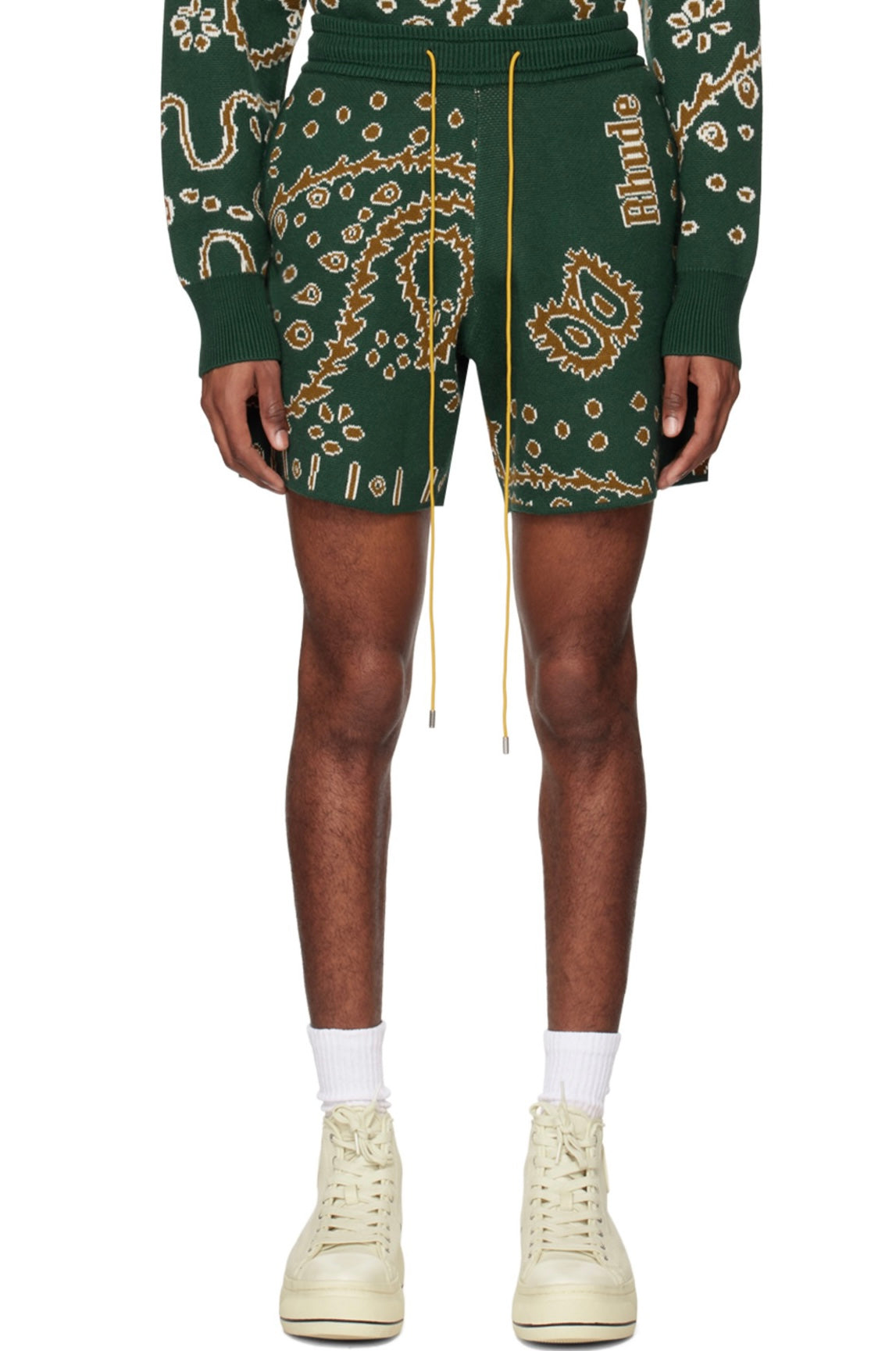 New - RHUDE Paisley Shorts