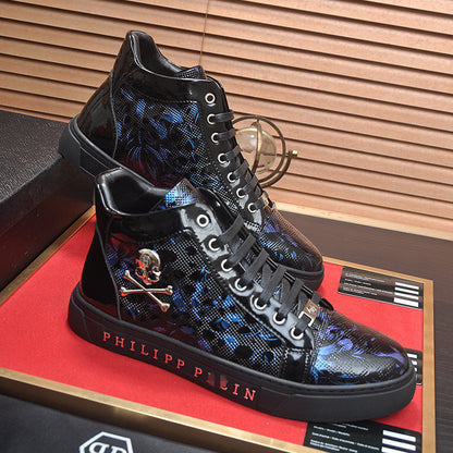 New-PHILIPP High top Leather shoes