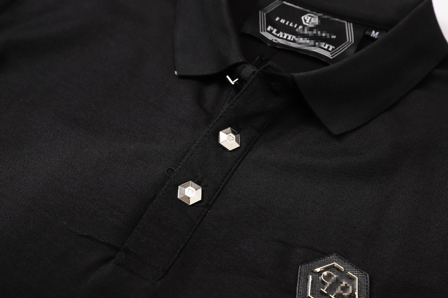 New-PHILIPP Skull Diamond Polo