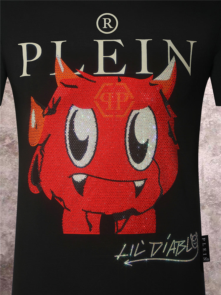 New-PHILIPP red diamond T-shirt