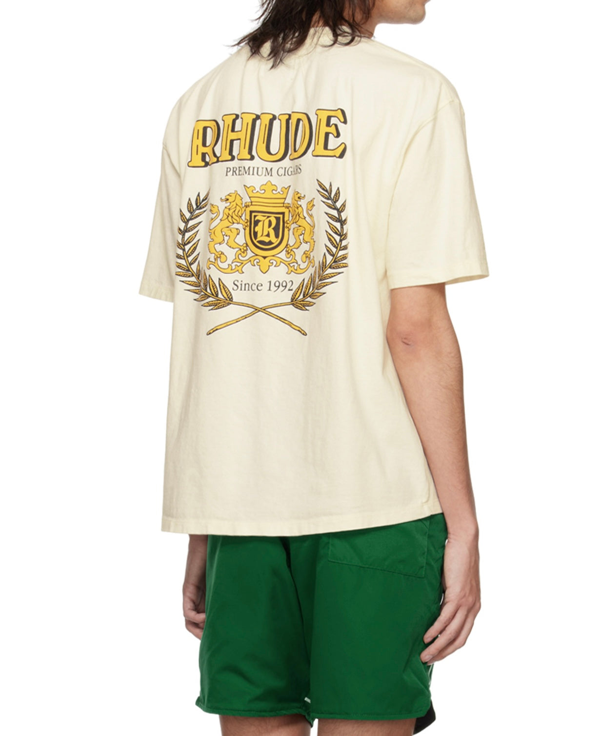 New-RHUDE Cigar club emblem T-shirt