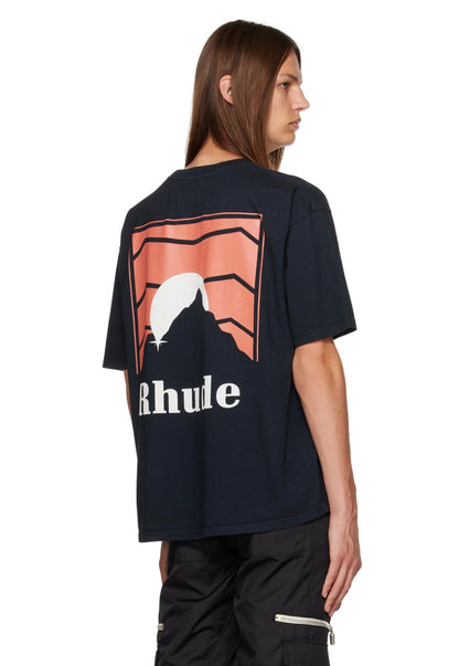 New-RHUDE Lamborghini classic sunset T-shirt