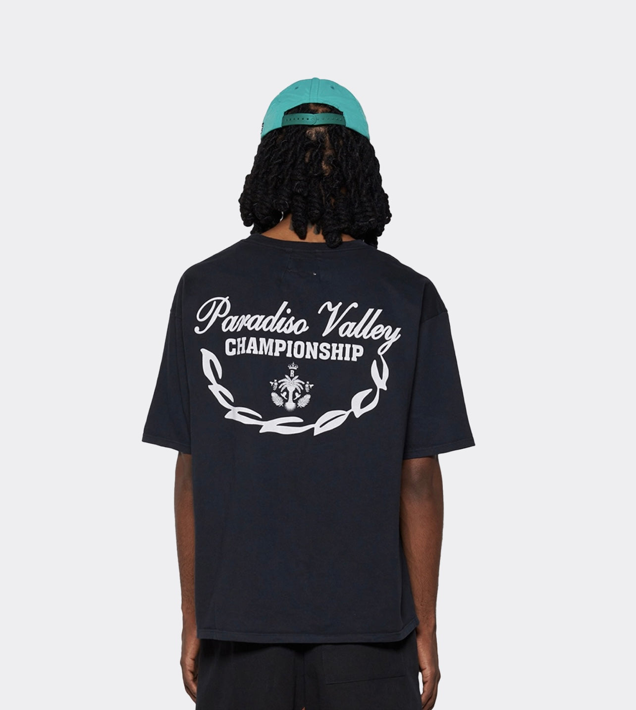 New-RHUDE Championship lettering slogan T-shirt