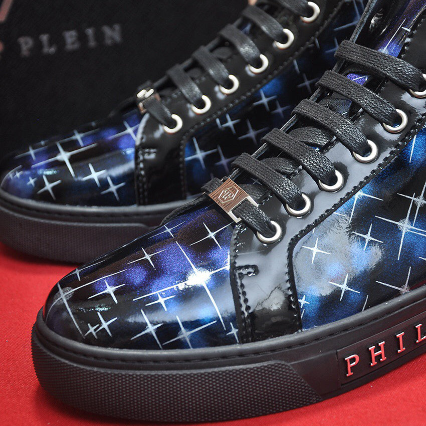 New-PHILIPP High top Leather shoes