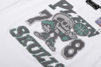 New-PHILIPP Skull Diamond T-shirt