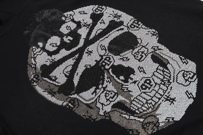 New-PHILIPP skull Hoodie