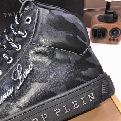 New-PHILIPP High Top leather shoes