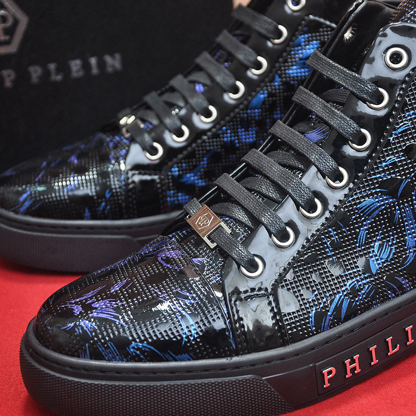 New-PHILIPP High top Leather shoes