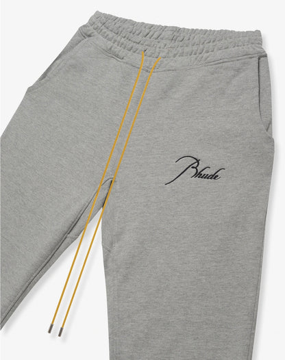 New-RHUDE Retro drawstring long terry sweatpants