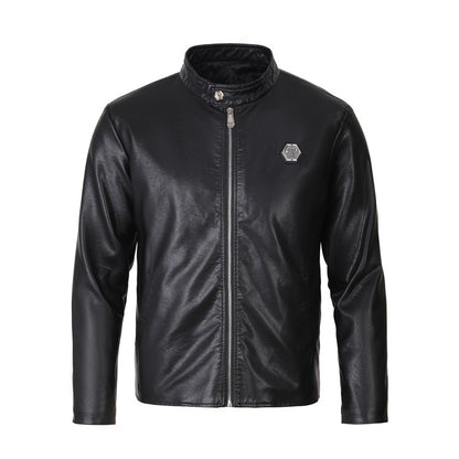 New-PHILIPP 6980 Padded leather jacket