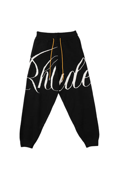 New-RHUDE Cotton blend trousers