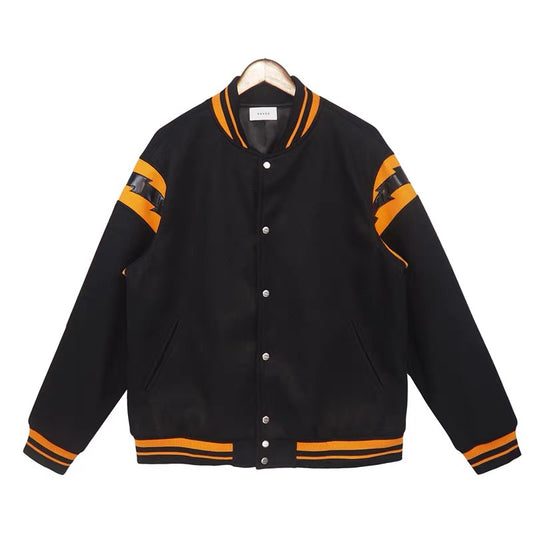 New-RHUDE Lightning woolen coat