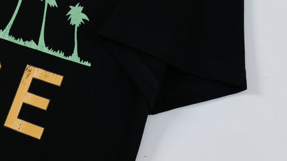 New-RHUDE Beach vacation logo retro T-shirt