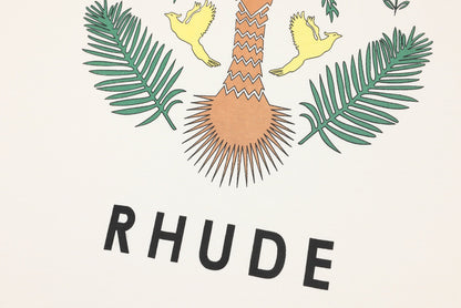 New-RHUDE Coconut Tree Print T-shirt