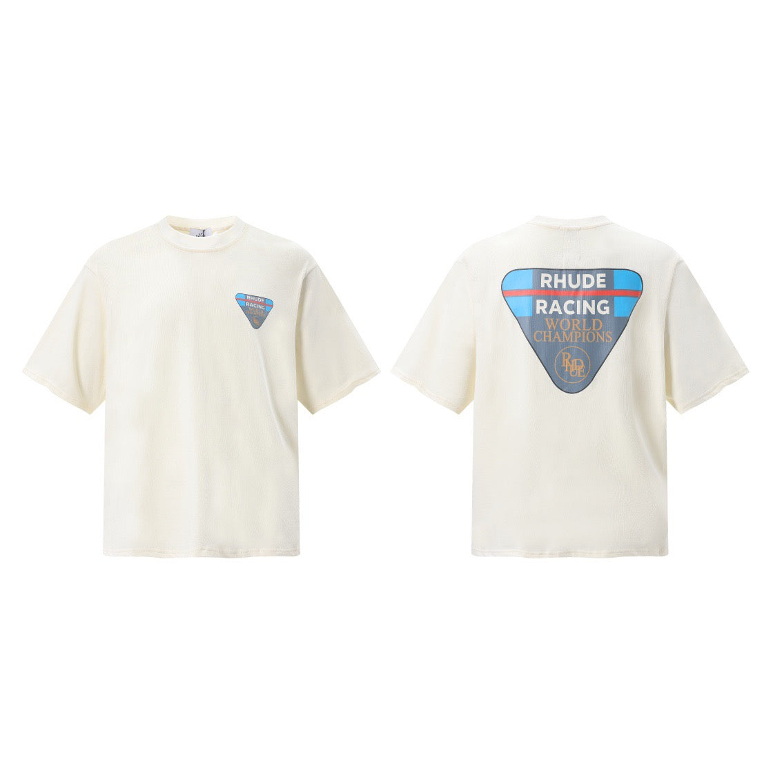 New-RHUDE Triangle mark T-shirt