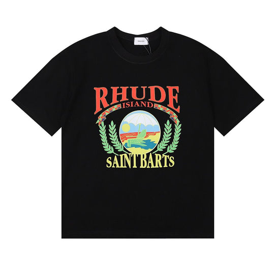 New-RHUDE Summer vacation beach T-shirt