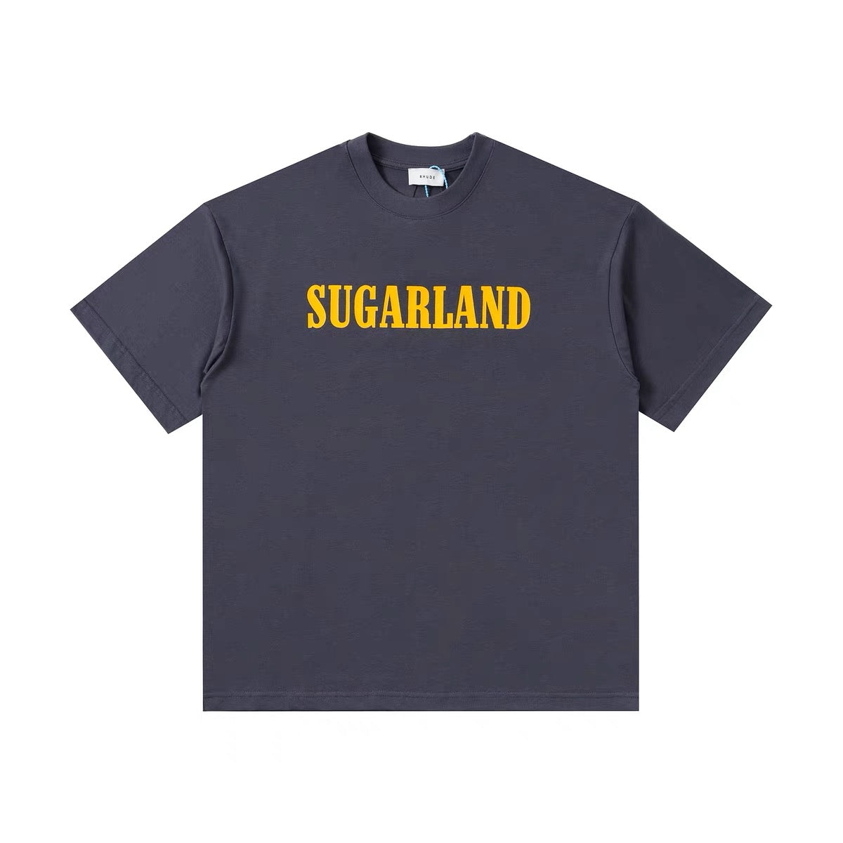 New-RHUDE Retro slogan letters T-shirt