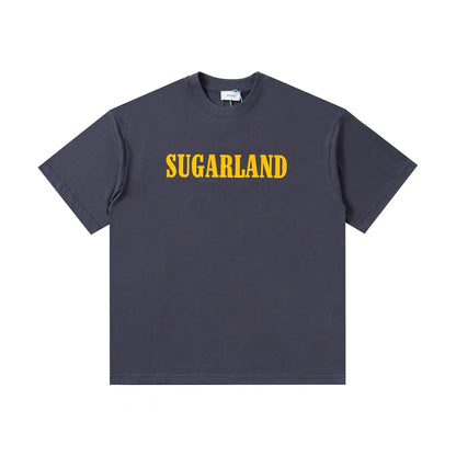 New-RHUDE Retro slogan letters T-shirt