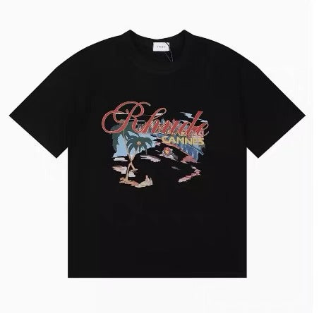 New-RHUDE Summer coconut beach T-shirt