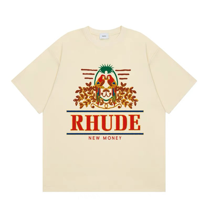 New-RHUDE logo Prints T-shirt