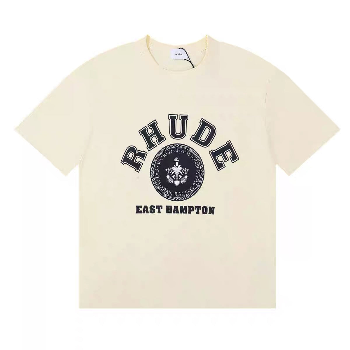 New-RHUDE Coconut Tree Print T-shirt