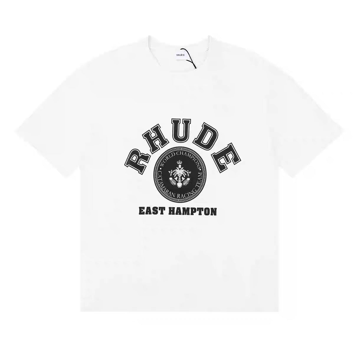 New-RHUDE Coconut Tree Print T-shirt