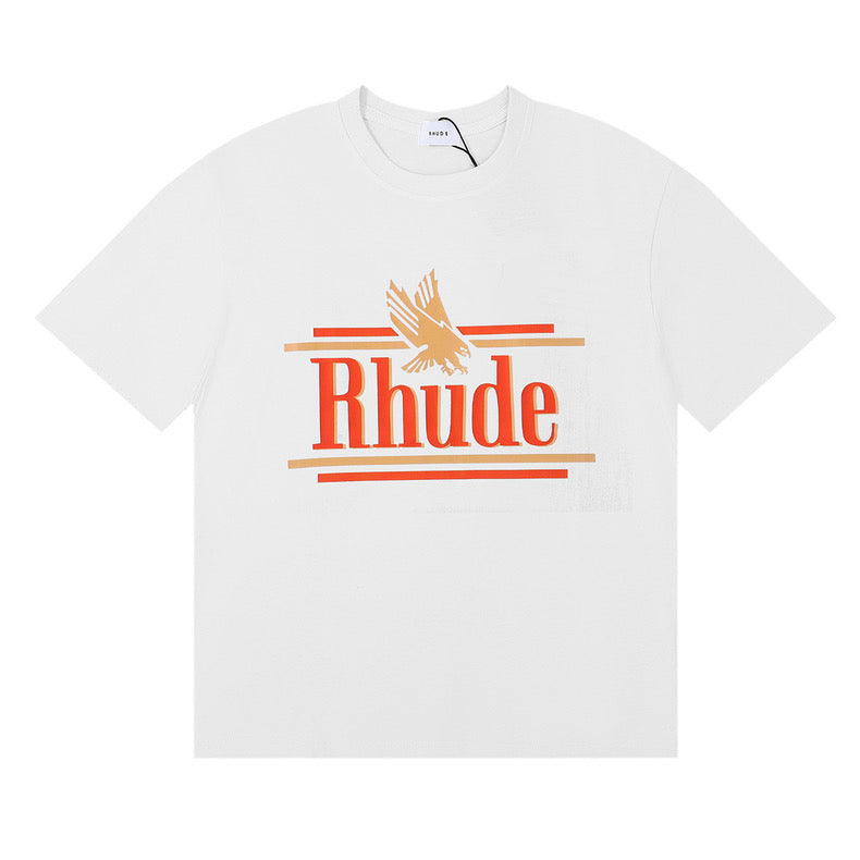 New-RHUDE Eagle print T-shirt