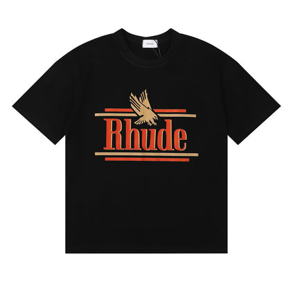 New-RHUDE Eagle print T-shirt