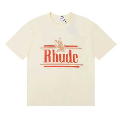 New-RHUDE Eagle print T-shirt