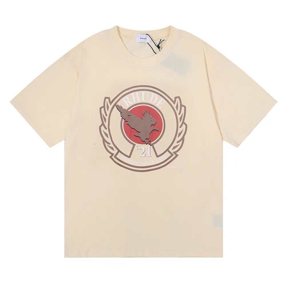 New-RHUDE Eagle print T-shirt