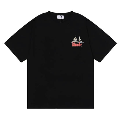 New-RHUDE Sailboat Print T-shirt