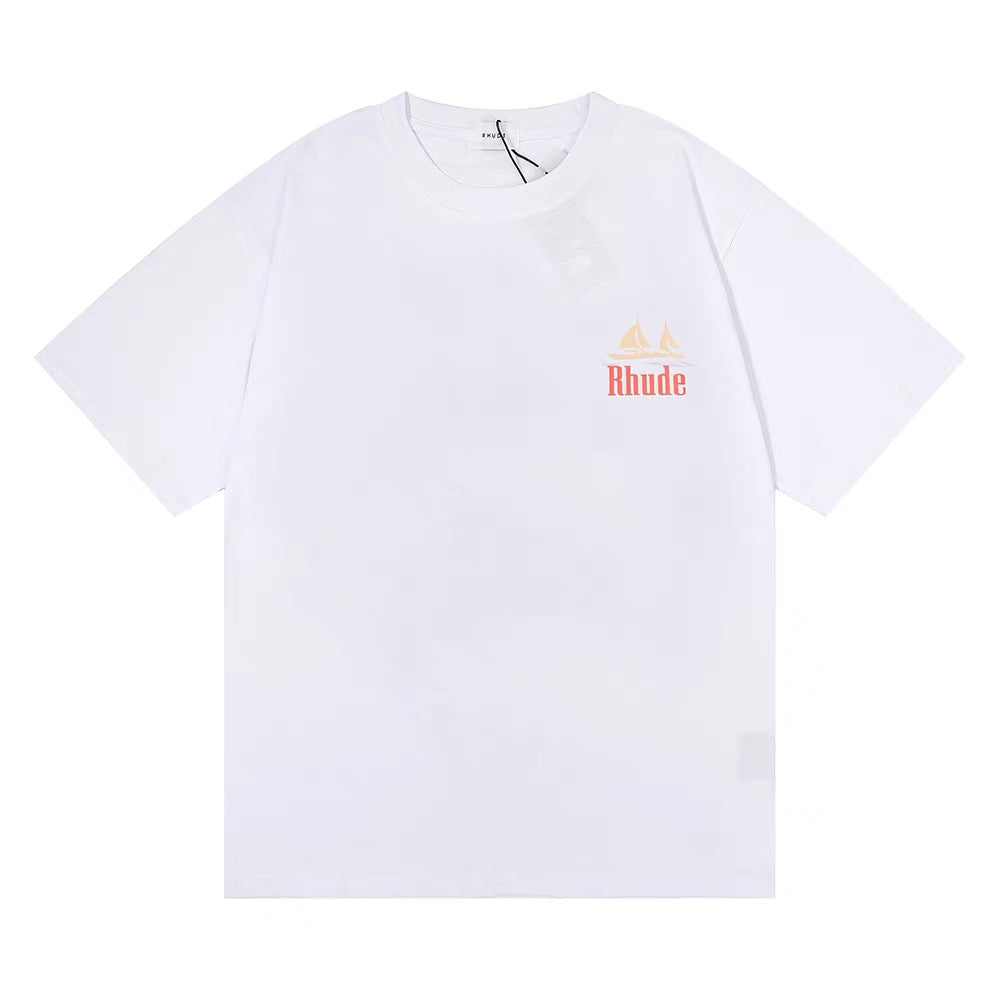 New-RHUDE Sailboat Print T-shirt