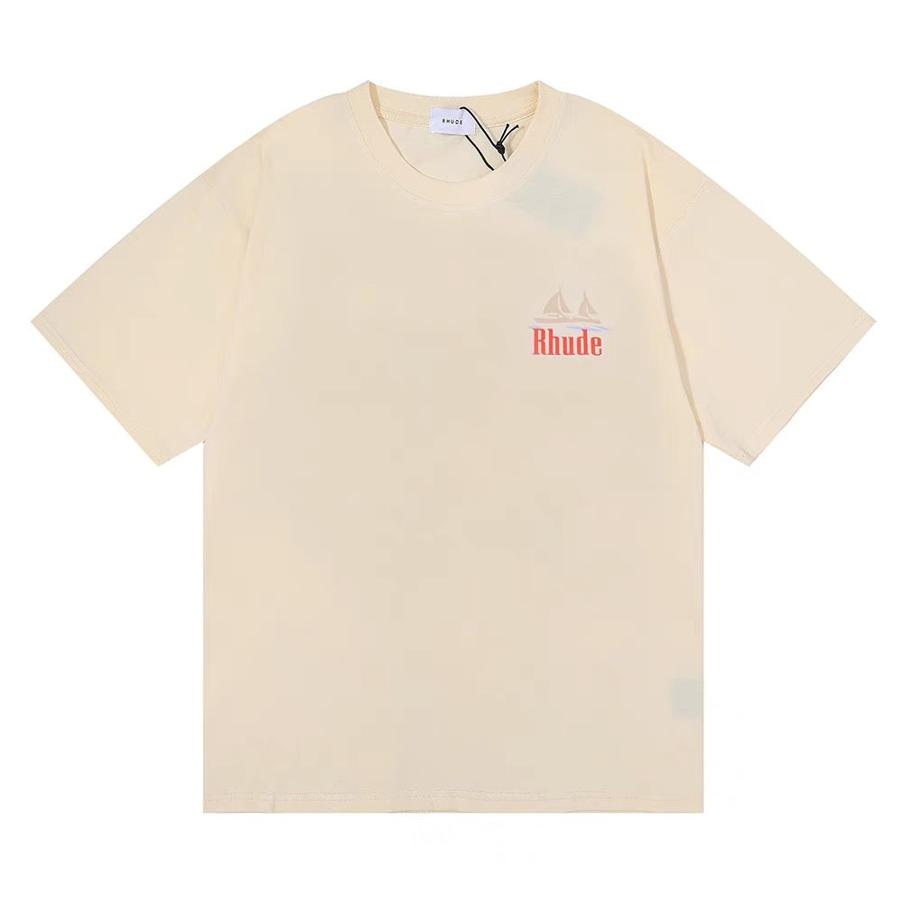 New-RHUDE Sailboat Print T-shirt