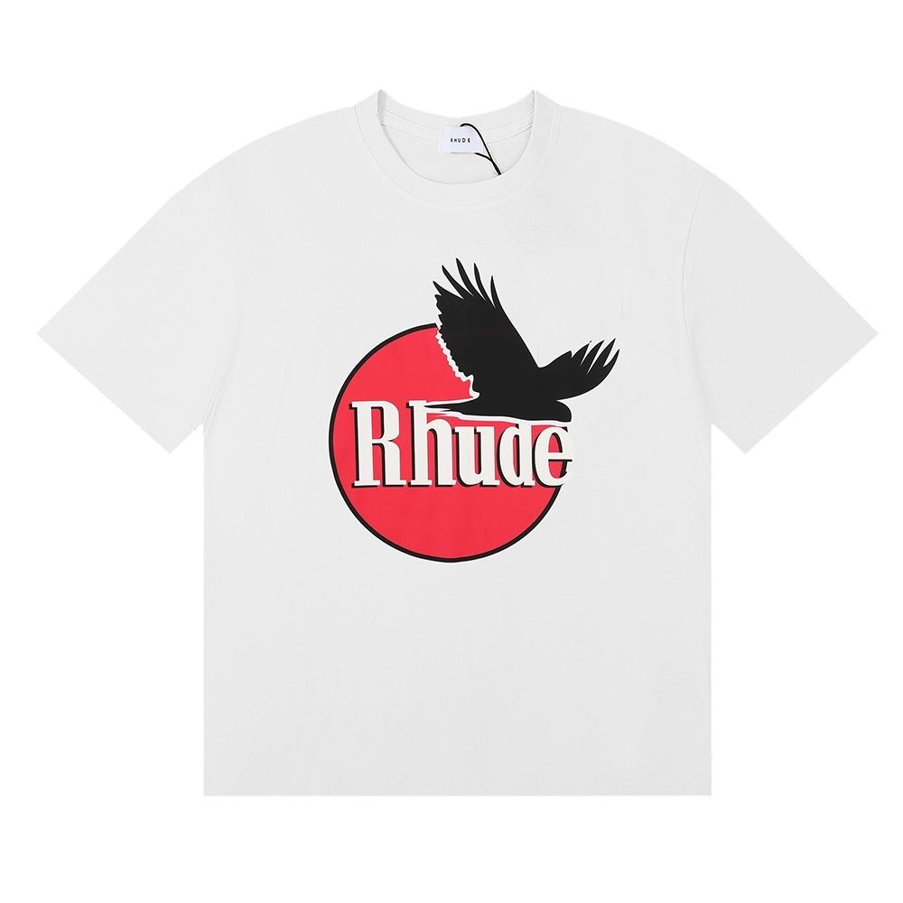 New-RHUDE Eagle print T-shirt