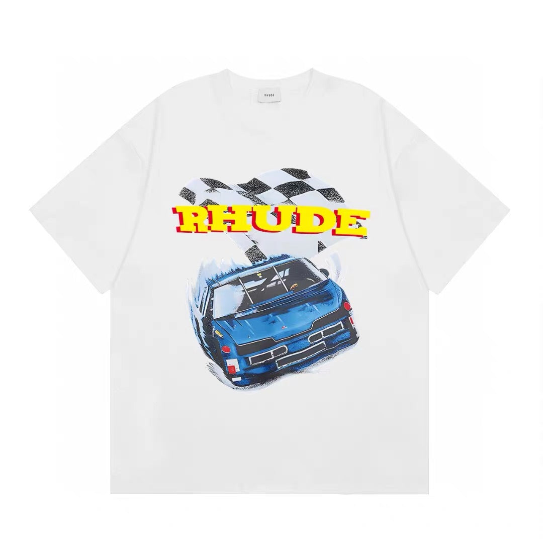 New-RHUDE Racing Prints T-shirt