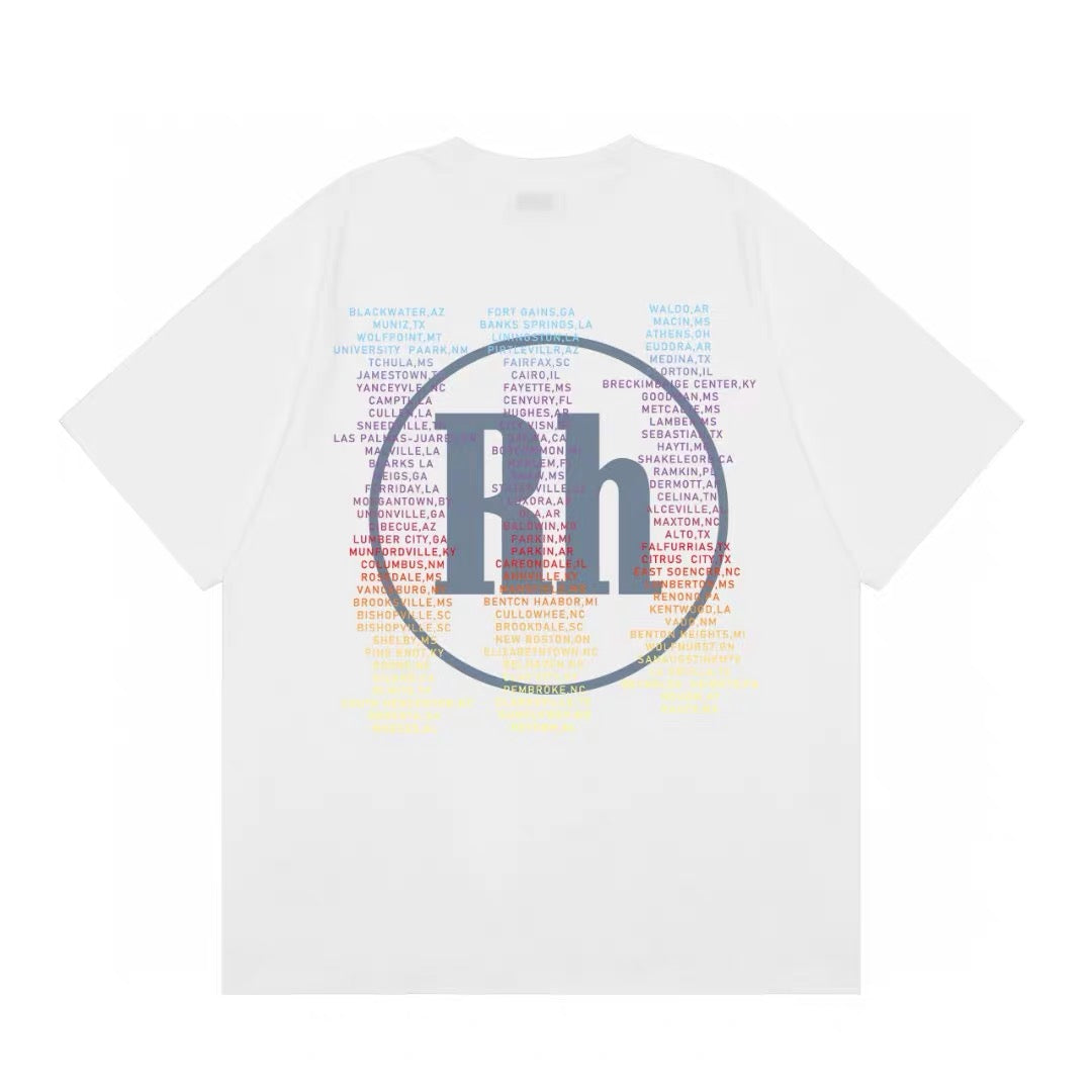 New-RHUDE Racing Prints T-shirt