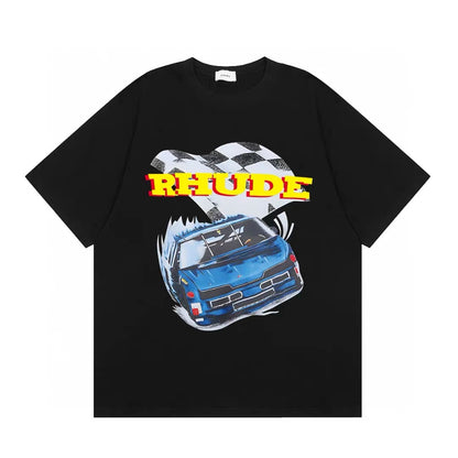 New-RHUDE Racing Prints T-shirt