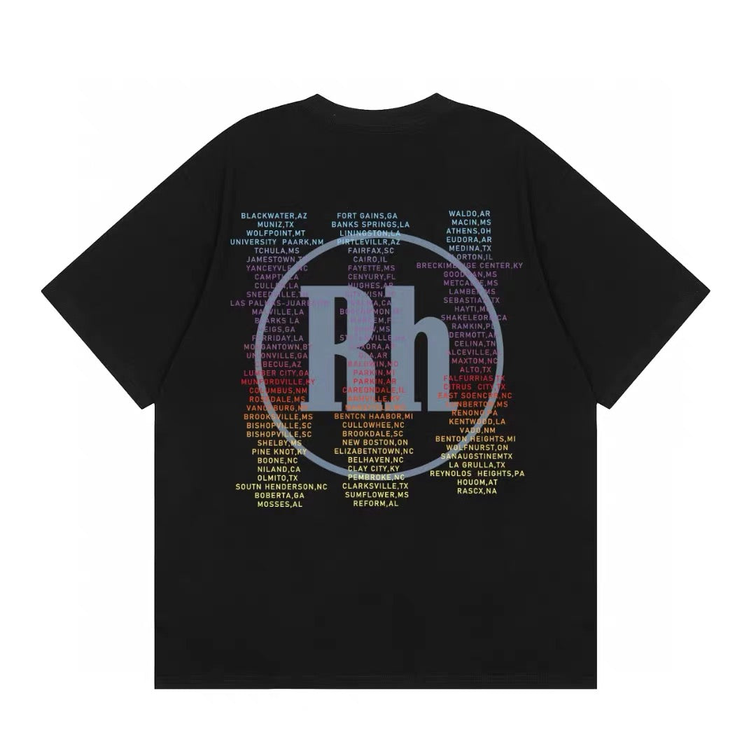 New-RHUDE Racing Prints T-shirt