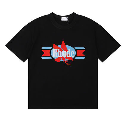 New-RHUDE Eagle print T-shirt