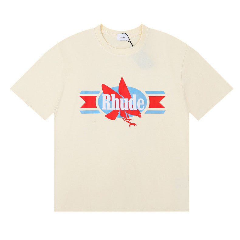 New-RHUDE Eagle print T-shirt