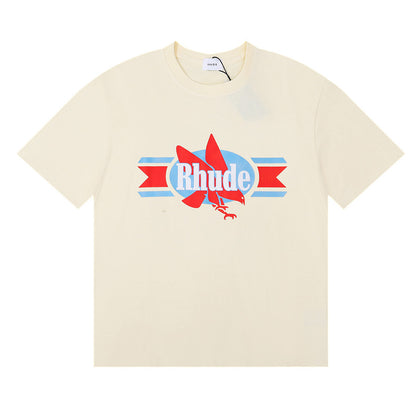 New-RHUDE Eagle print T-shirt