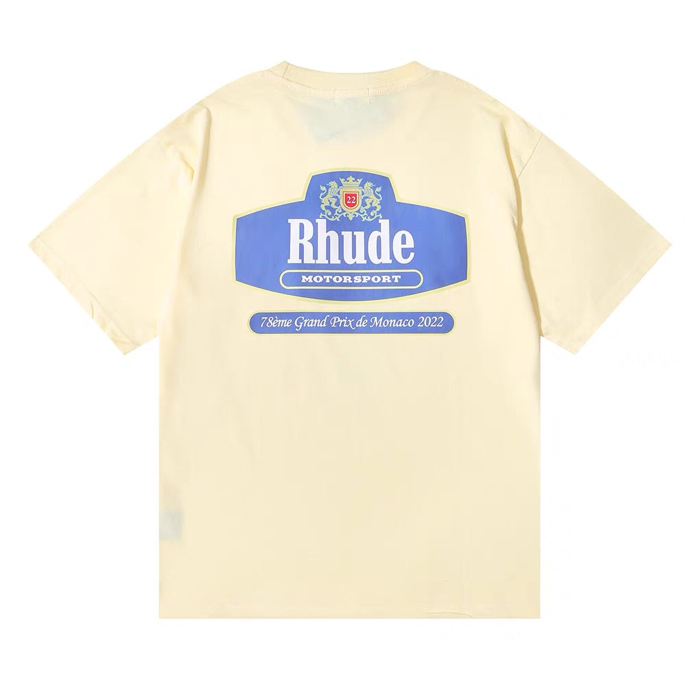 New-RHUDE Grand Cru print T-shirt