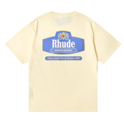 New-RHUDE Grand Cru print T-shirt