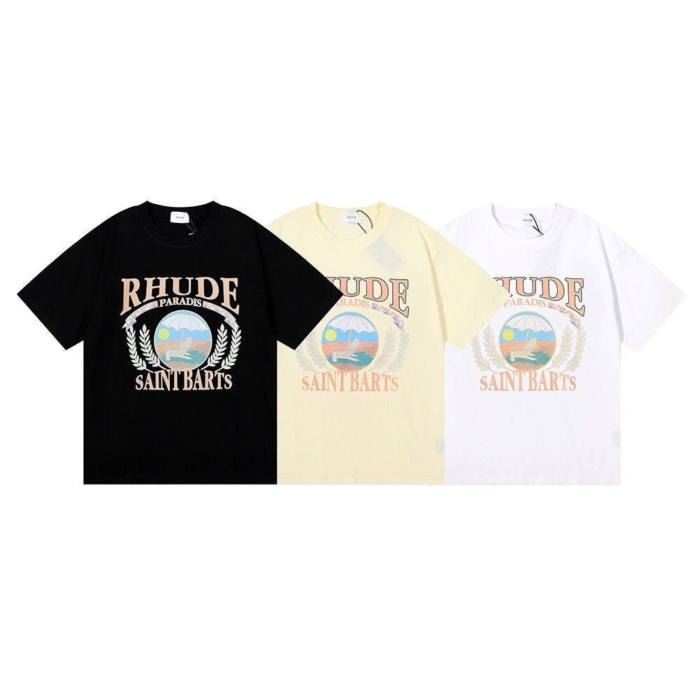 New-RHUDE print T-shirt