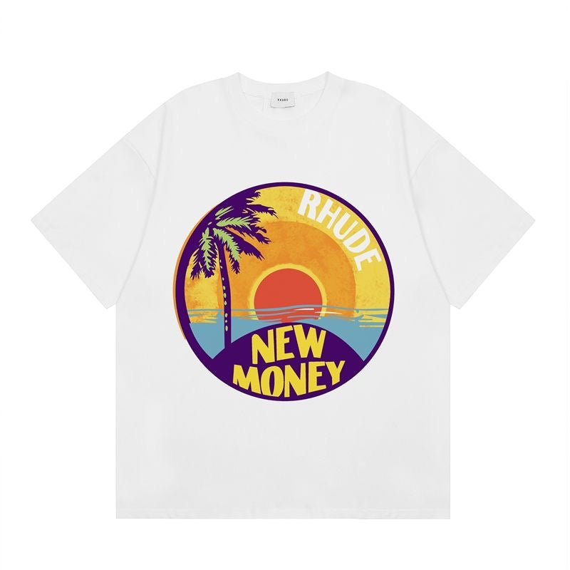 New-RHUDE Sunset Prints T-shirt