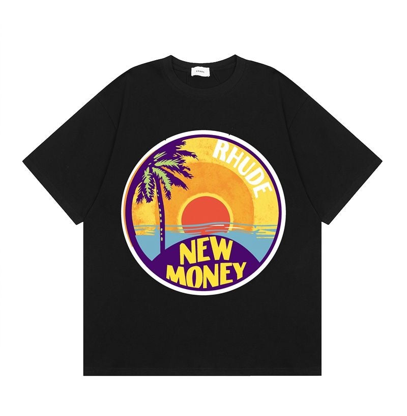 New-RHUDE Sunset Prints T-shirt